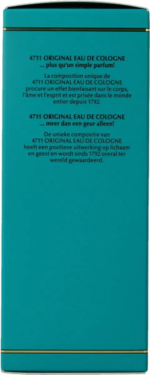 4711 Original Eau de Cologne Dames Parfum 100ml