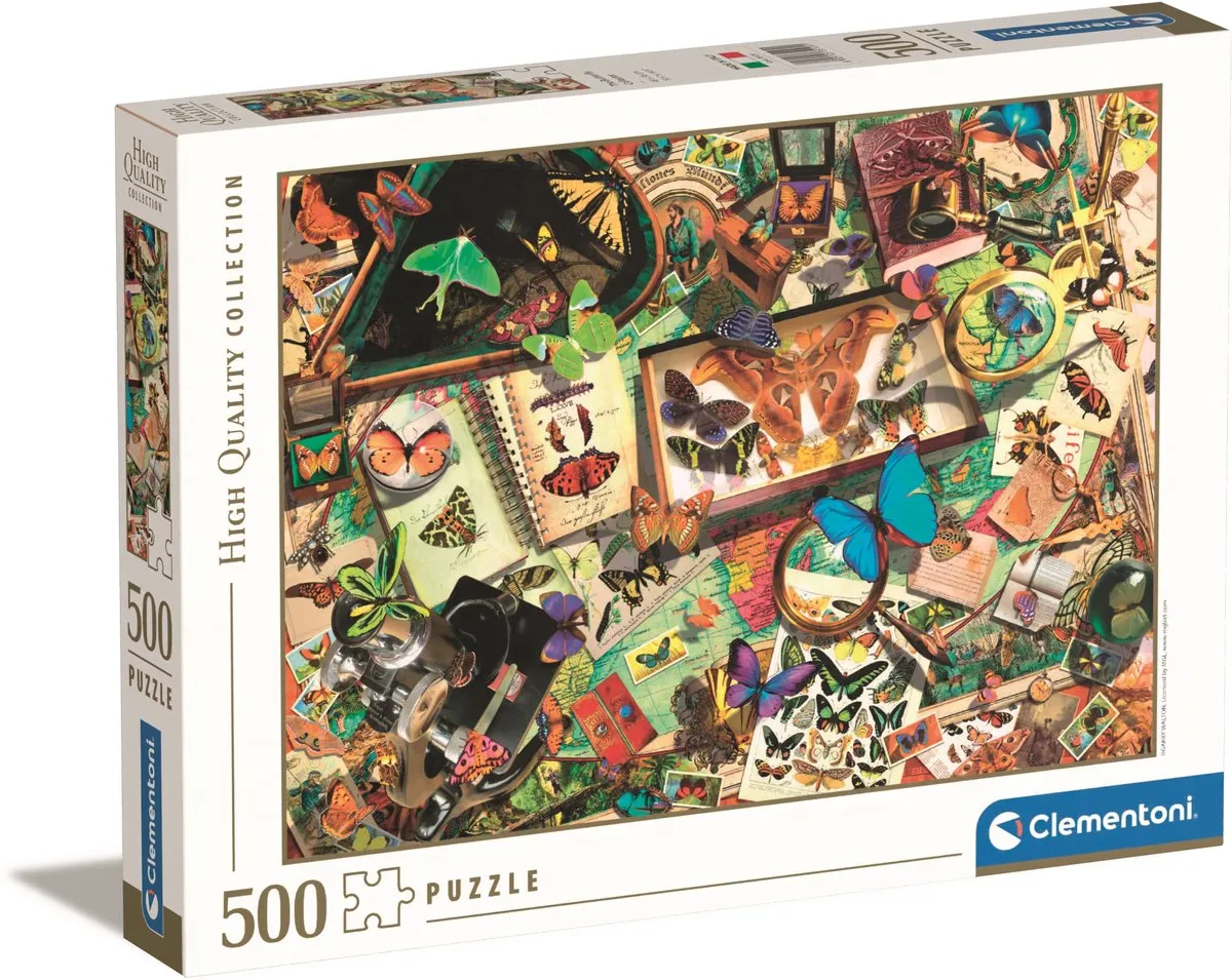 Clementoni The Butterfly Collector Puzzel 500 Stuks