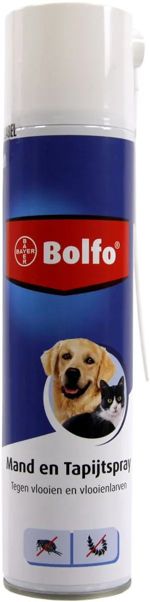 Bolfo Mand- en Tapijtspray Anti Vlooienmiddel 400ml