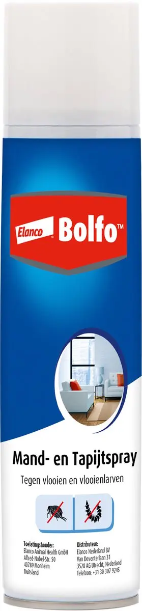 Bolfo Mand- en Tapijtspray Anti Vlooienmiddel 400ml