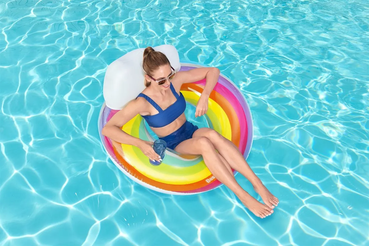 Bestway Opblaasbaar Regenboog Wiel 43647