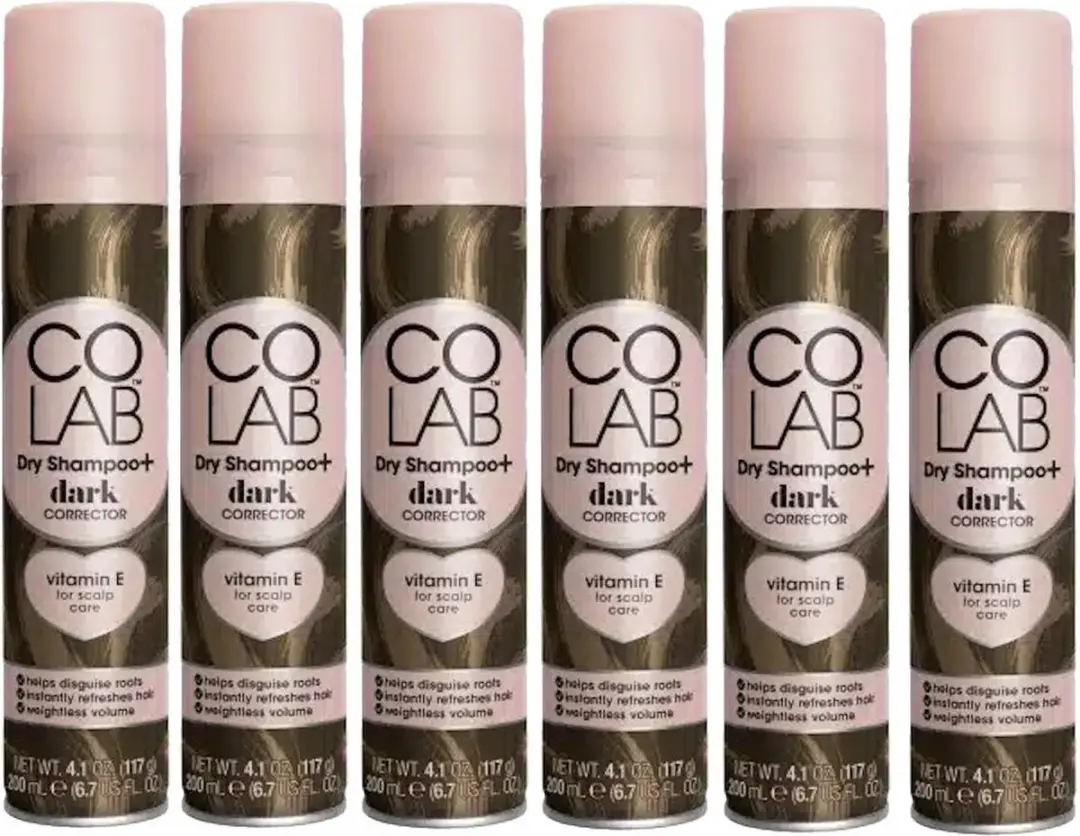 Colab Dark Dry Shampoo+ Corrector Bruin 200ml