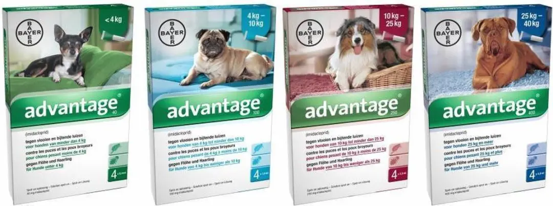 Bayer Advantage 400 Hondpipetten 16ml
