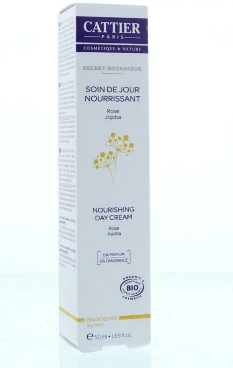 Cattier Dagcrème Droge Huid 50ml