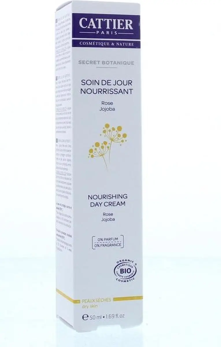 Cattier Dagcrème Droge Huid 50ml