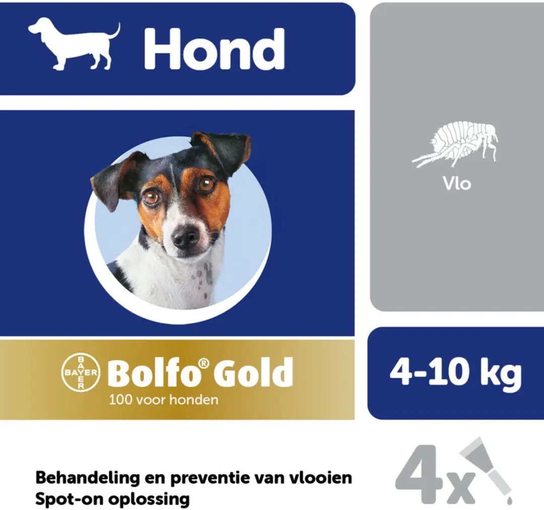 Bolfo Gold Anti Vlooiendruppels Hond 4
