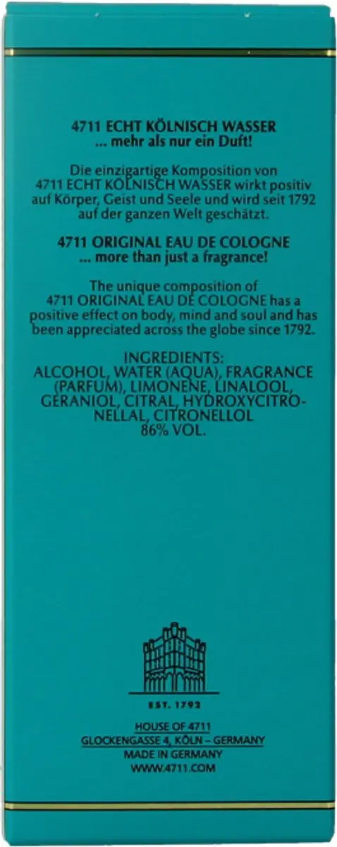 4711 Eau de Cologne 50ml