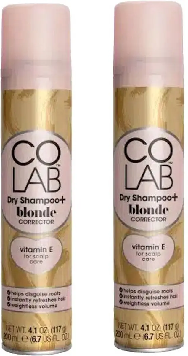 Colab Dry Shampoo+ Blonde Corrector 200ml
