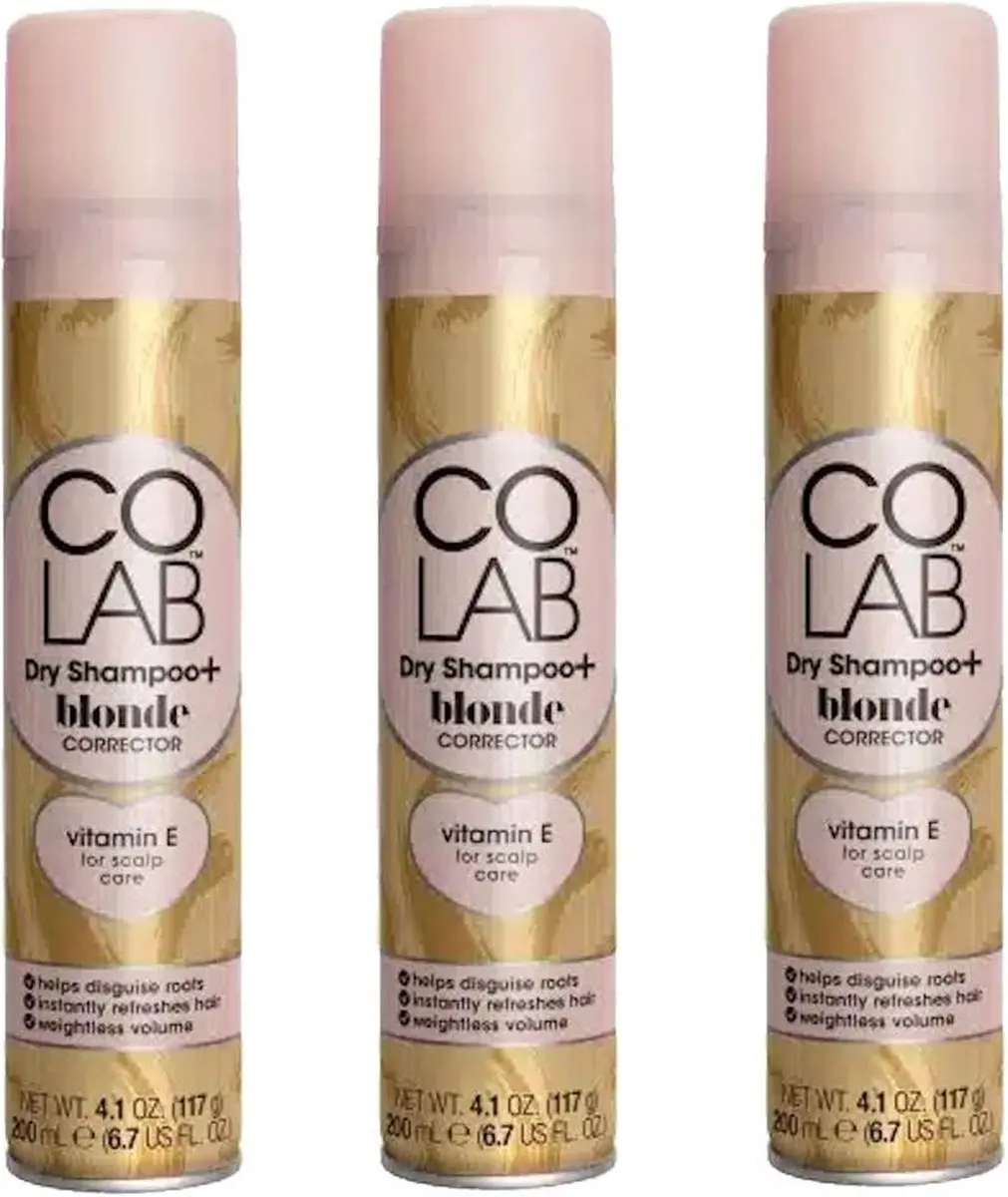 Colab Dry Shampoo+ Blonde Corrector 300ml