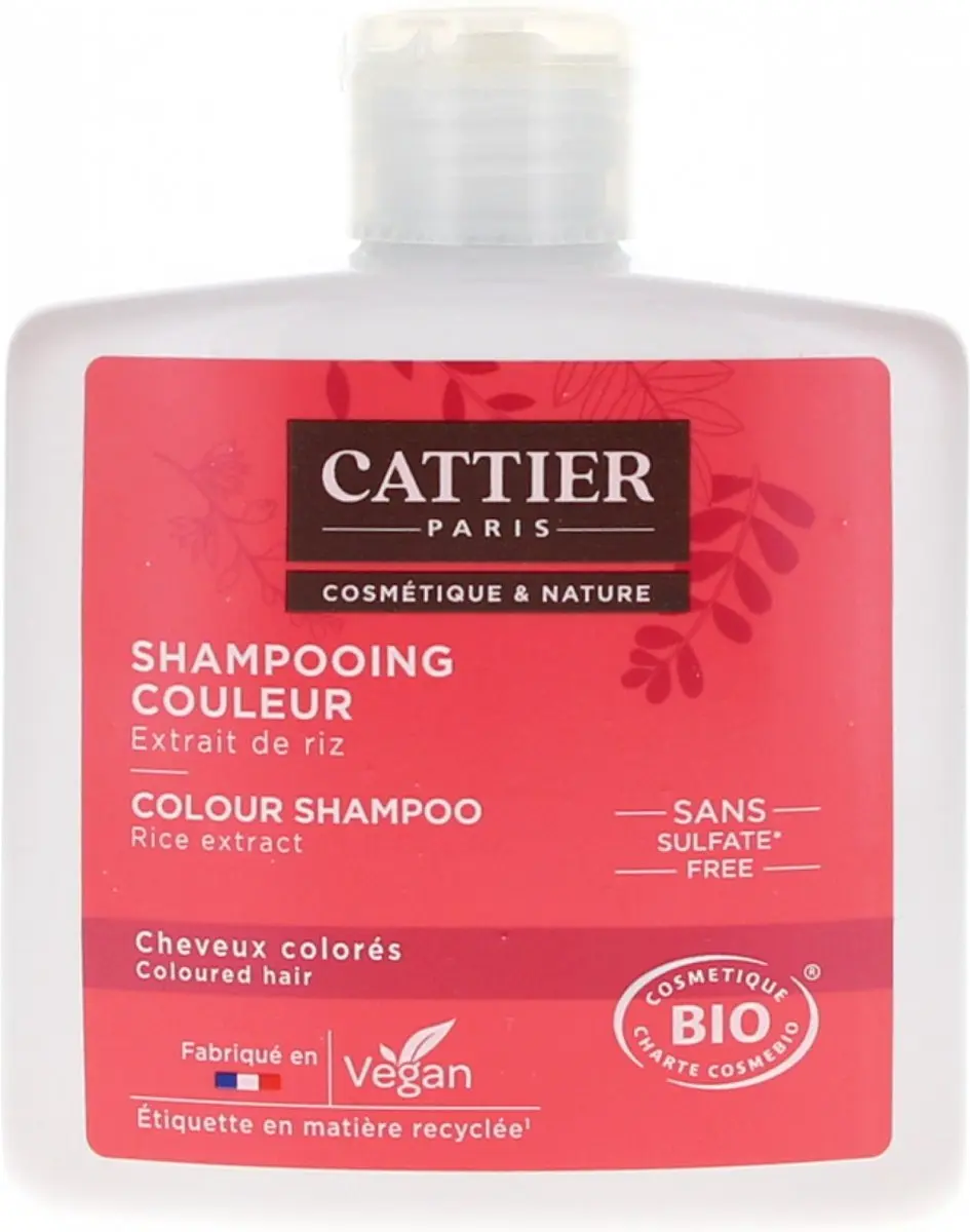 Cattier Shampoo Gekleurd Haar 250ml