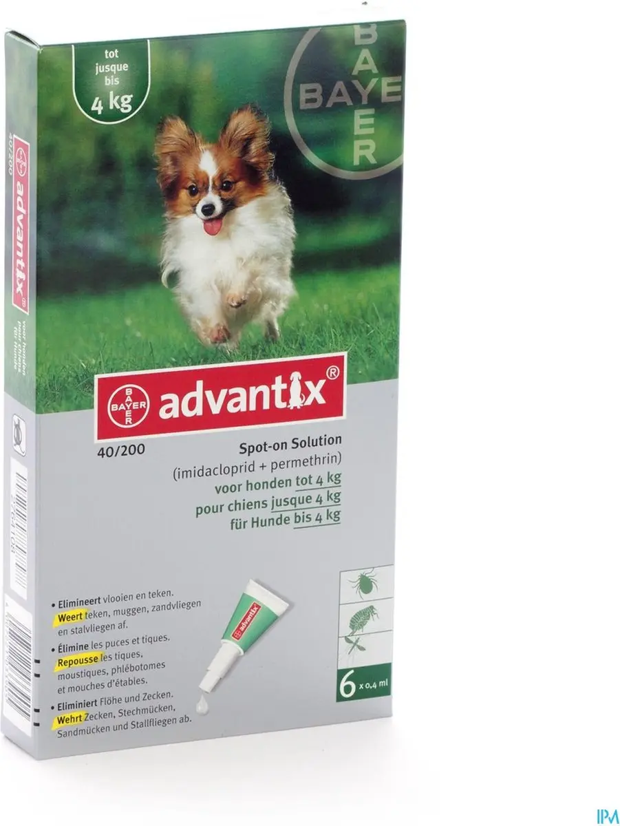 Advantix Hond Anti Vlooien & Teken 6 Pipetten