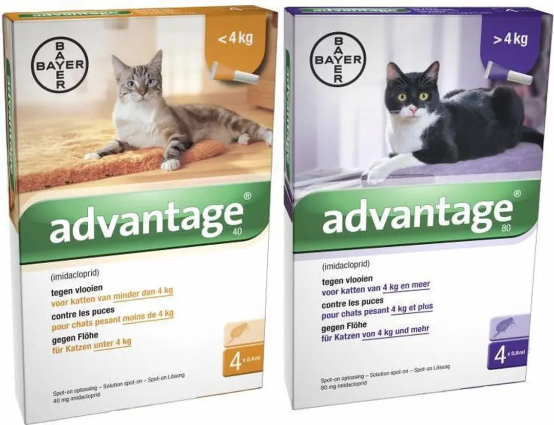 Advantage Kat Pipetten 4x0,4ml