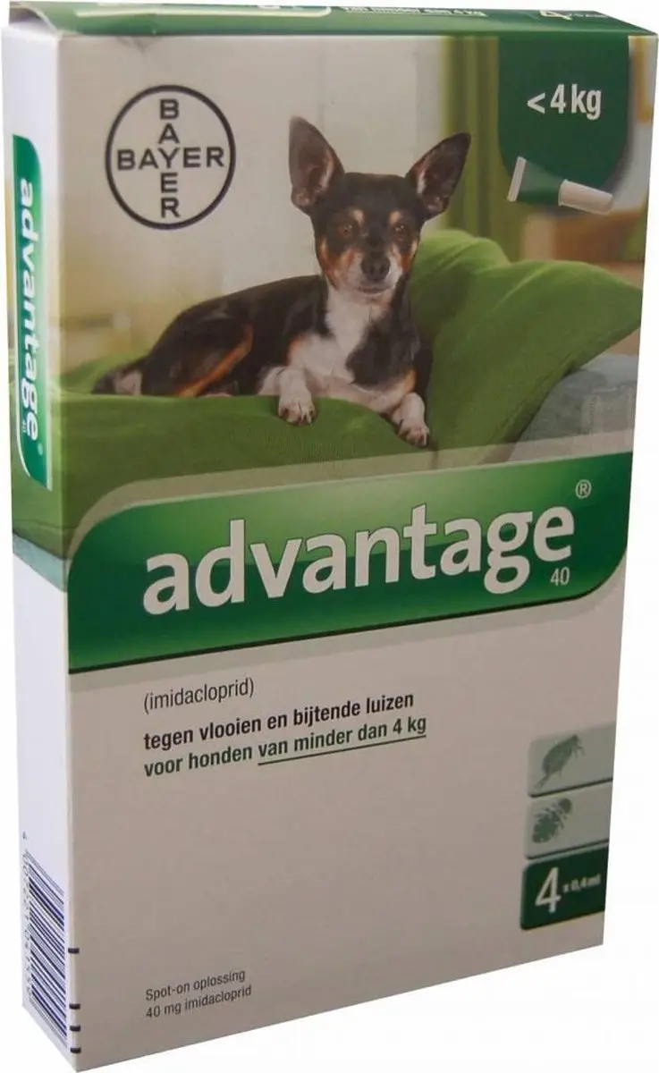 Advantage 100 Anti Vlooienmiddel Hond - 4 Pipetten - afbeelding 6 van 6