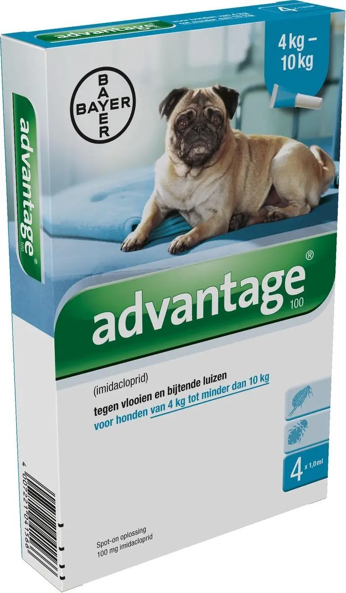 Advantage 100 Anti Vlooienmiddel Hond