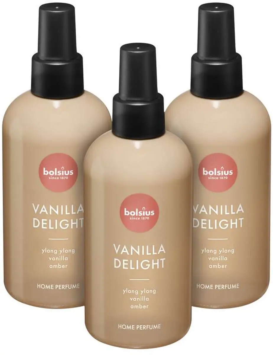 Bolsius Huisparfum Vanilla Delight 225ml