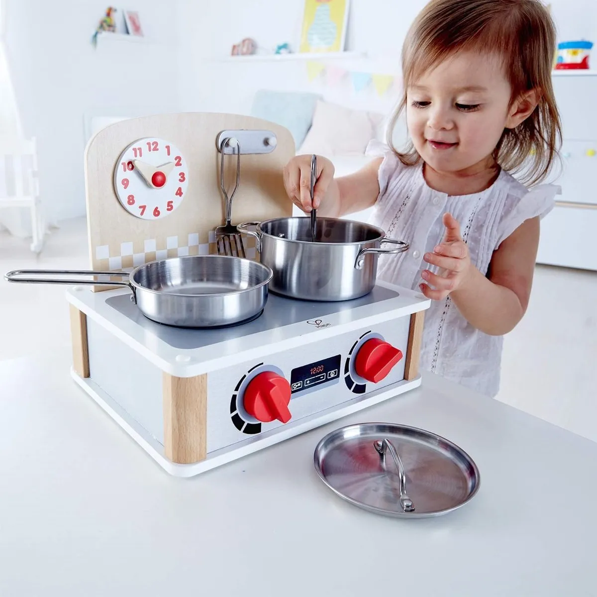 Hape 2-in-1 Keuken- & Grillset - Veelkleurig