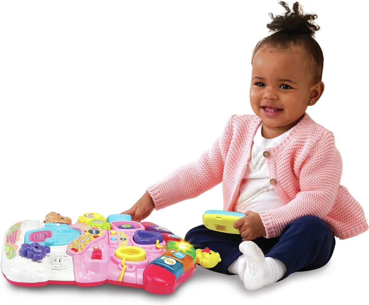 Vtech FR Super Trotteur Parlant 2-in-1 - Roze