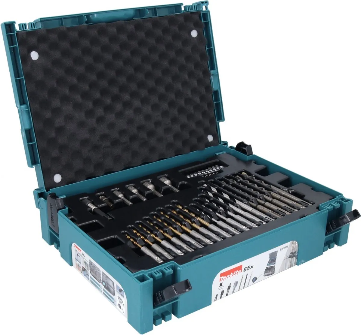 Makita B-69478 Boor- en Schroefbitset 65-delig - afbeelding 6 van 6