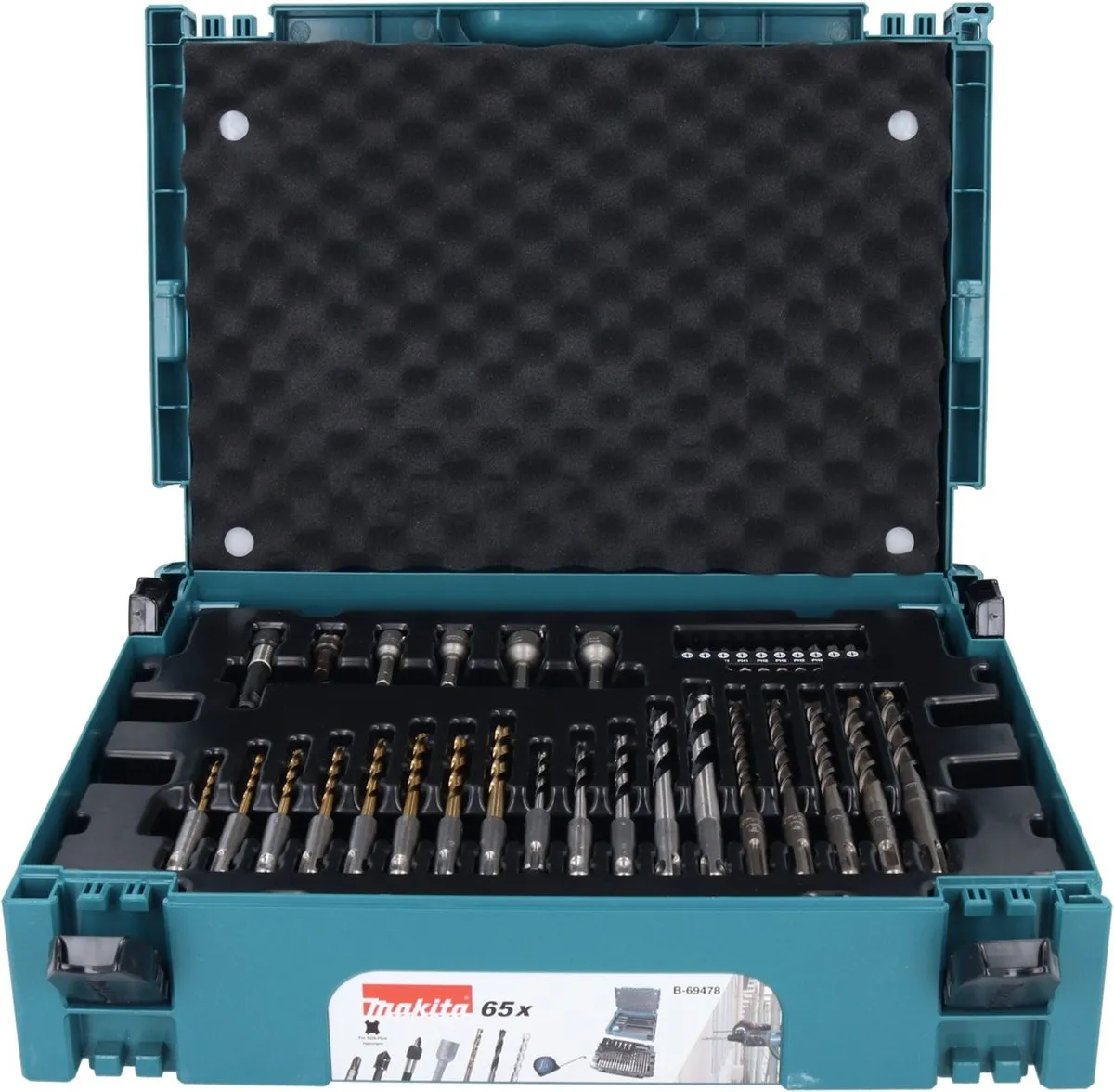 Makita B-69478 Boor- en Schroefbitset 65-delig