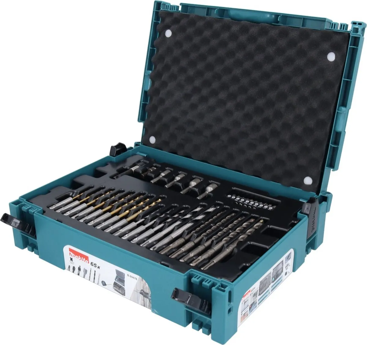Makita B-69478 Boor- en Schroefbitset 65-delig