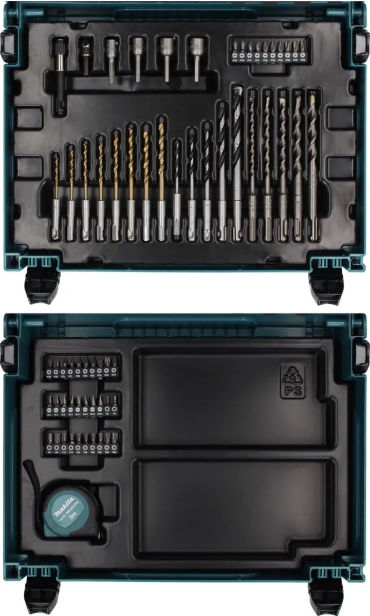 Makita B-69478 Boor- en Schroefbitset 65-delig