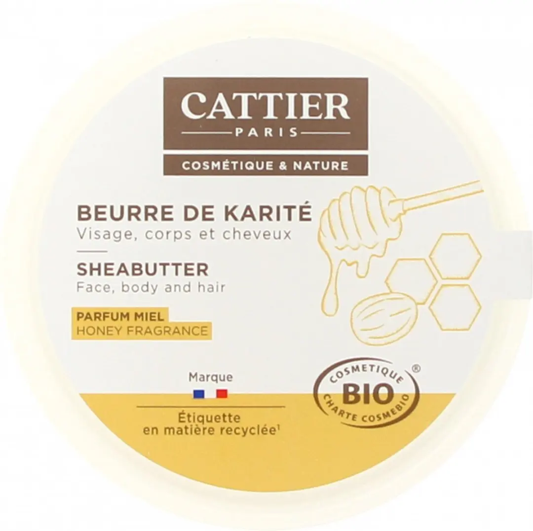 Cattier Sheaboter Biologisch Honing 100g
