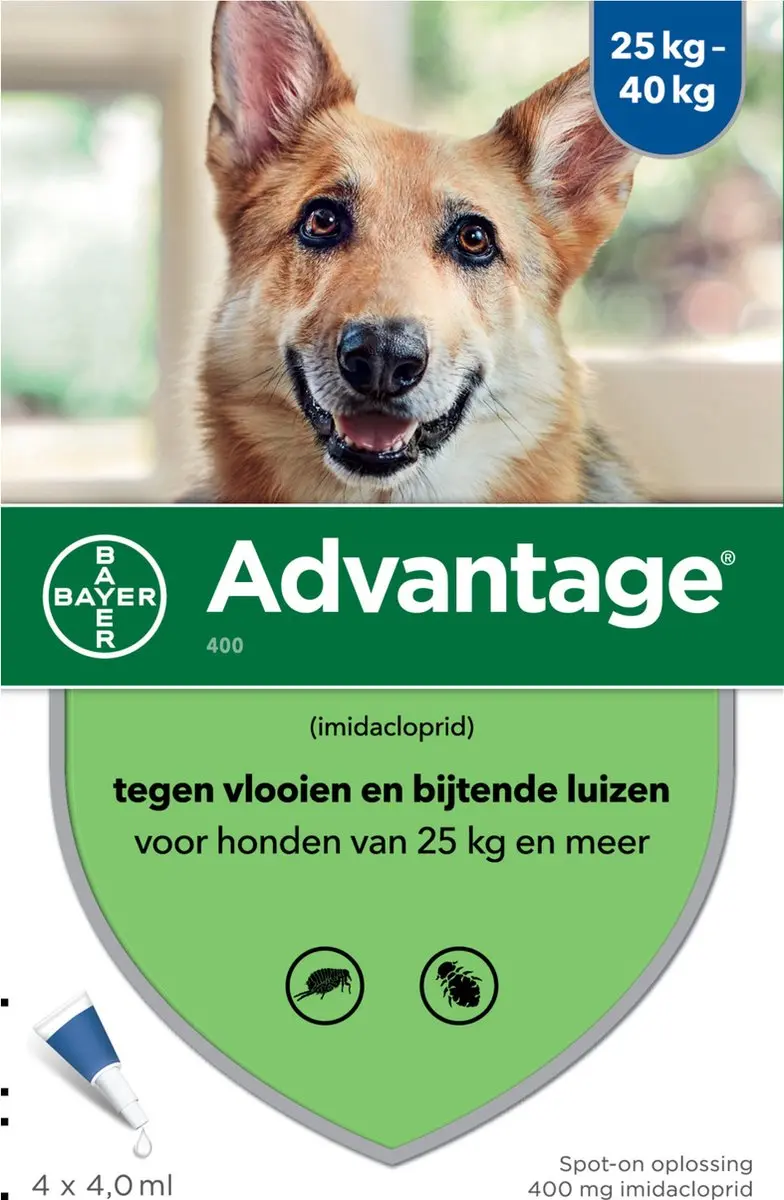 Advantage Anti Vlooienmiddel 400