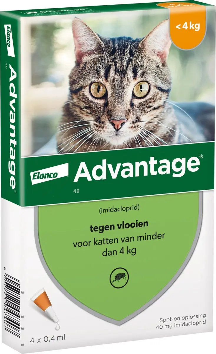 Advantage 40 Tegen Vlooien