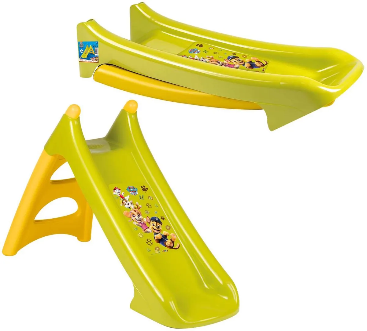 Smoby Paw Patrol Glijbaan - Groen/Geel 7600820626