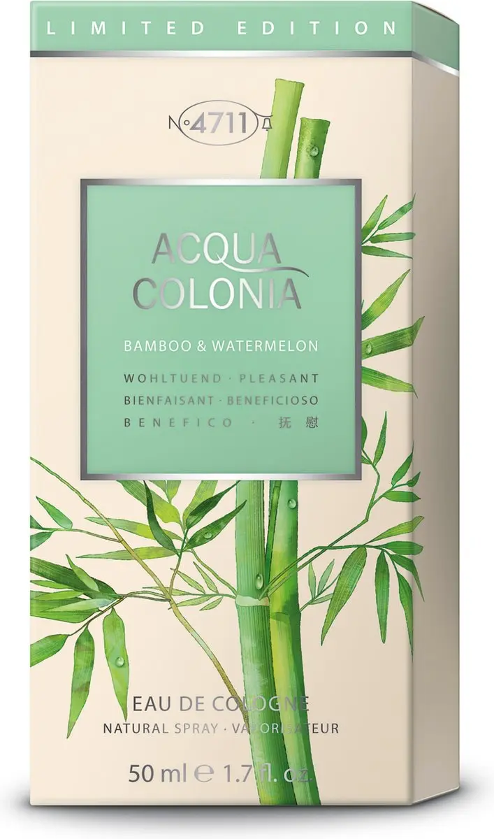 4711 Acqua Colonia Bamboo & Watermelon Eau de Cologne 50ml