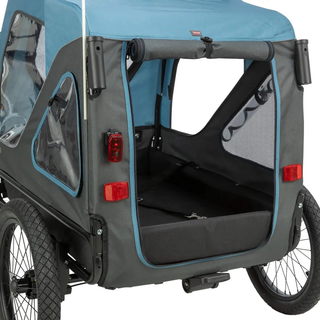 Trixie Fietskar Blauw/Grijs S - 23 kg