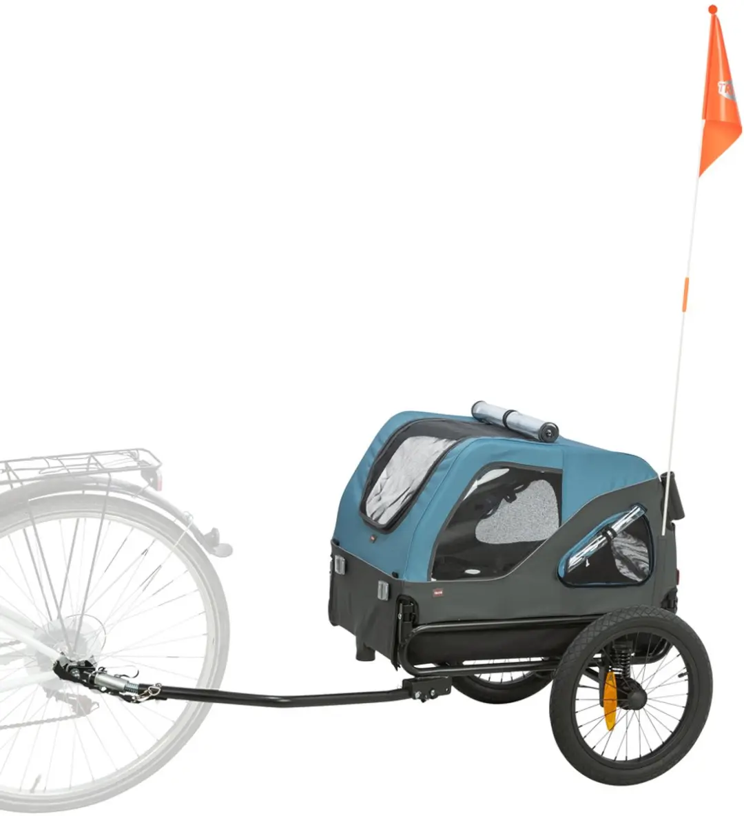 Trixie Fietskar Blauw/Grijs S