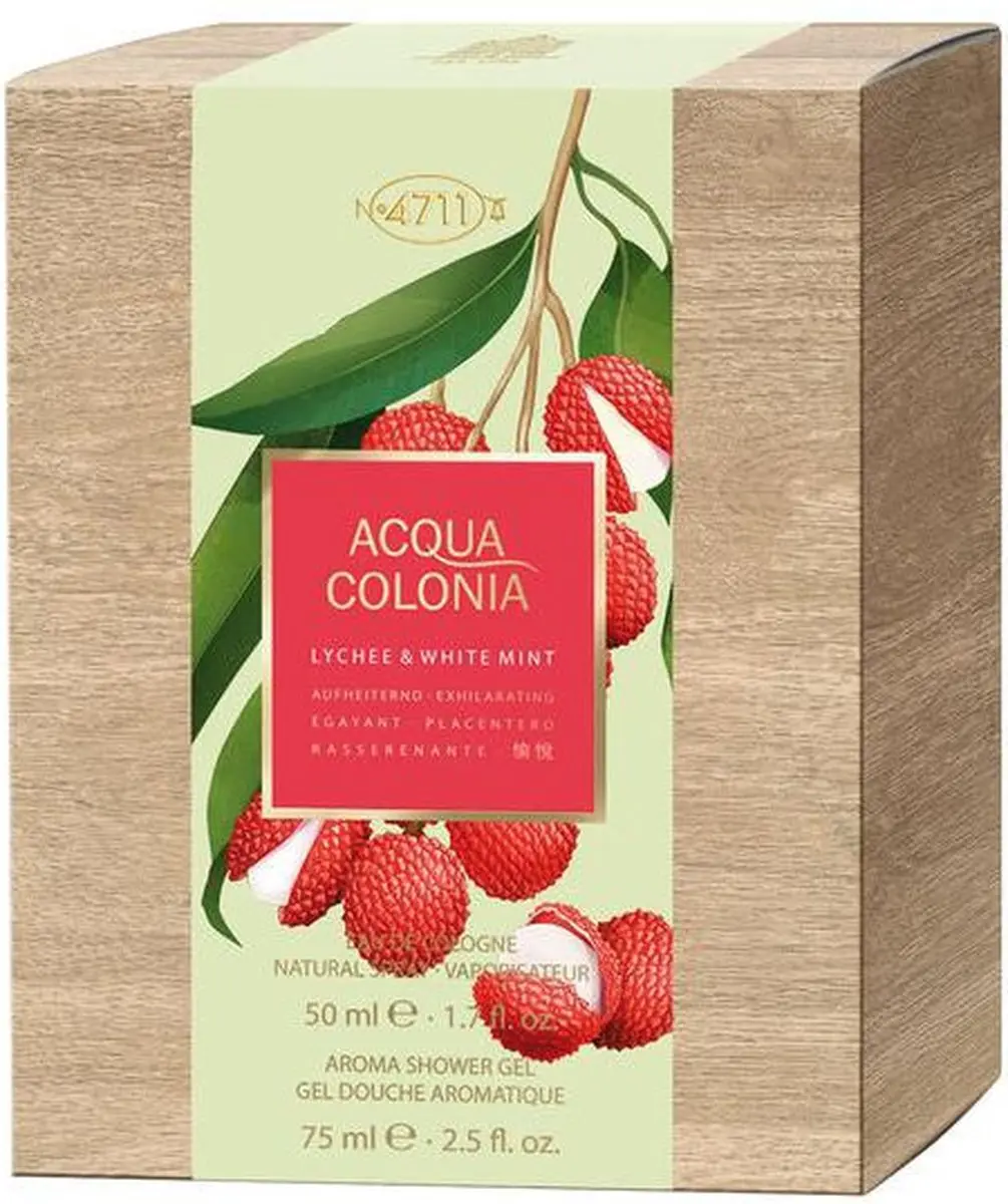 4711 Acqua Colonia Lychee & White Mint Geschenkset