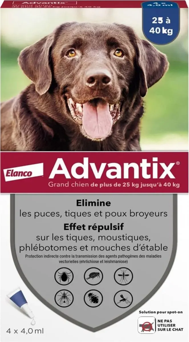 Advantix 4 Antiparasitaire Pipetten