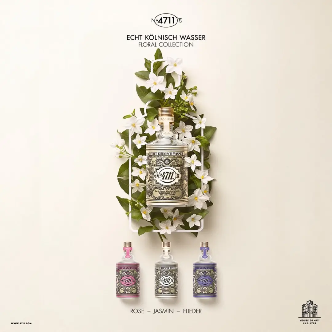 4711 Floral Collection Jasmine Eau de Cologne 100ml - afbeelding 6 van 6