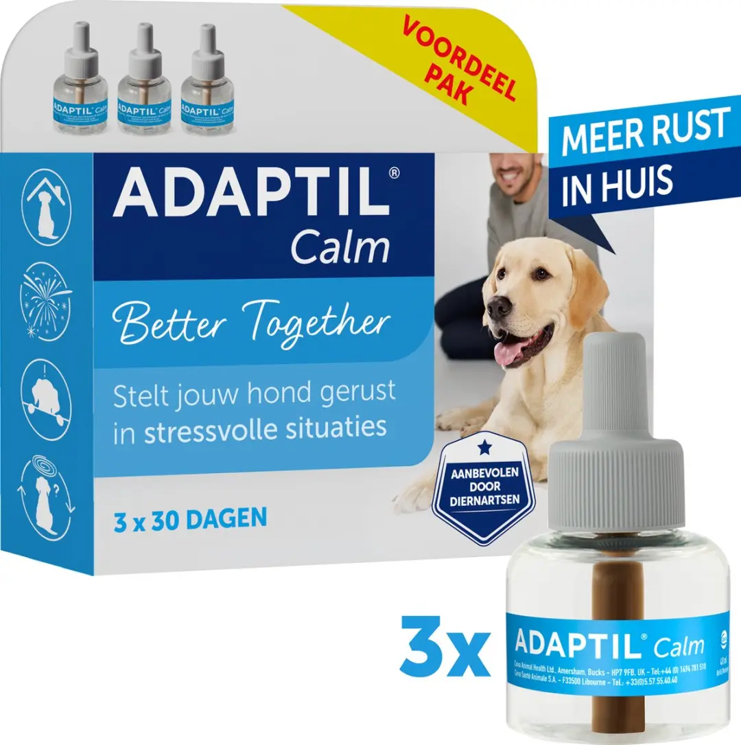 Adaptil Calm Navulling 3x48ml