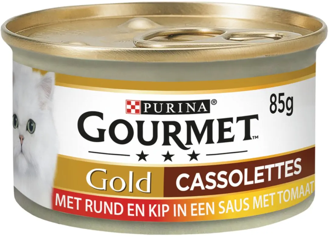 Gourmet Gold Cassolettes Rund Kattenvoer 85g