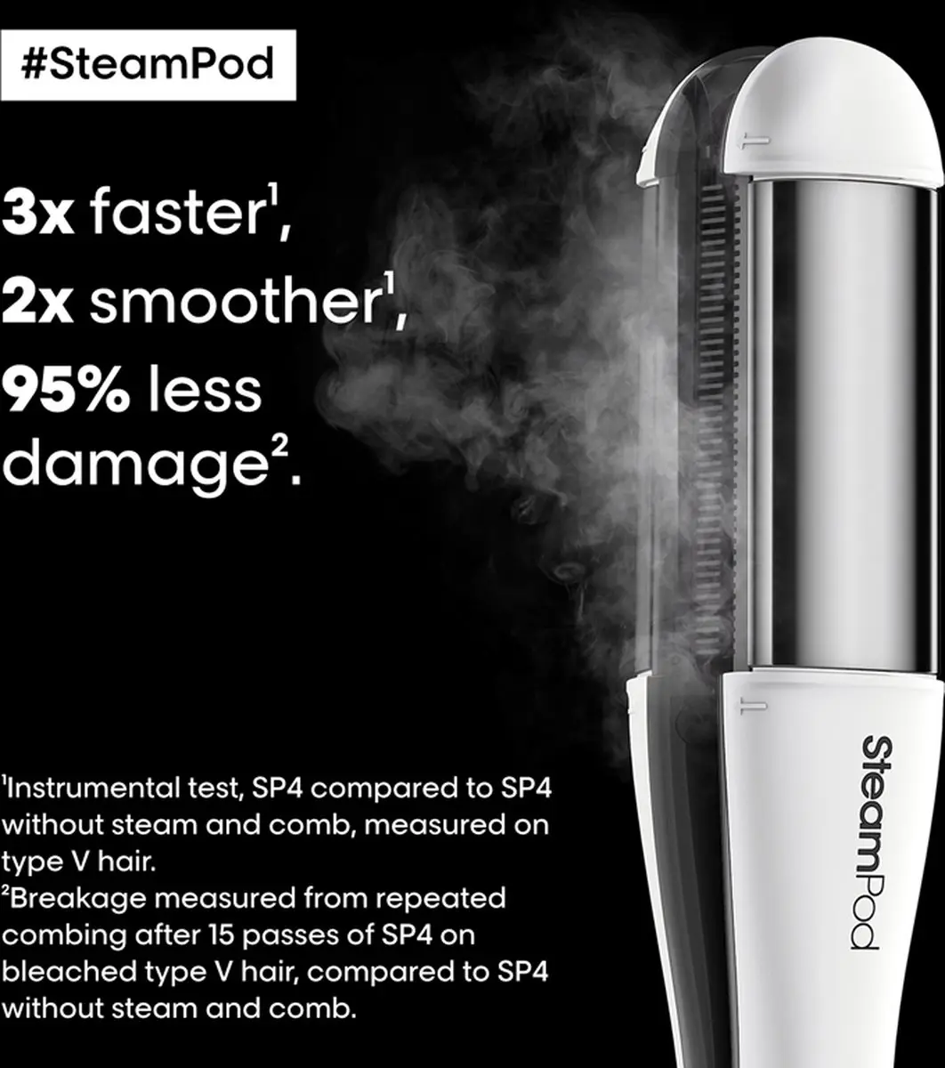 L'Oréal Steampod 4.0 & Smoothing Treatment 50ml - Voordeelverpakking