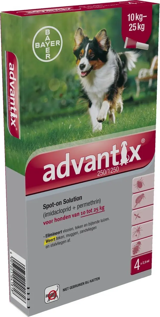 Advantix Spot On 10-25 kg