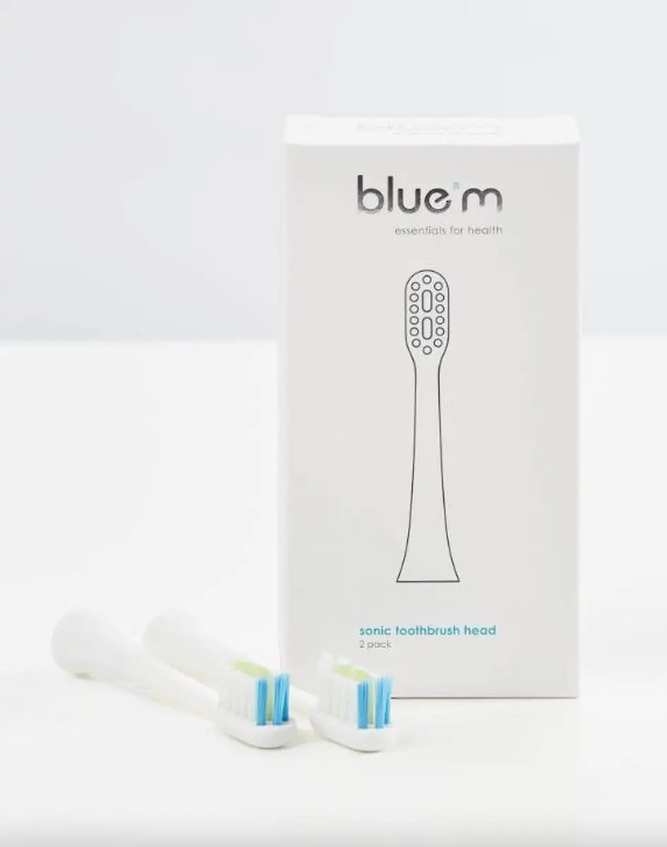 Bluem Sonic+ Opzetborstels - 2 Stuks