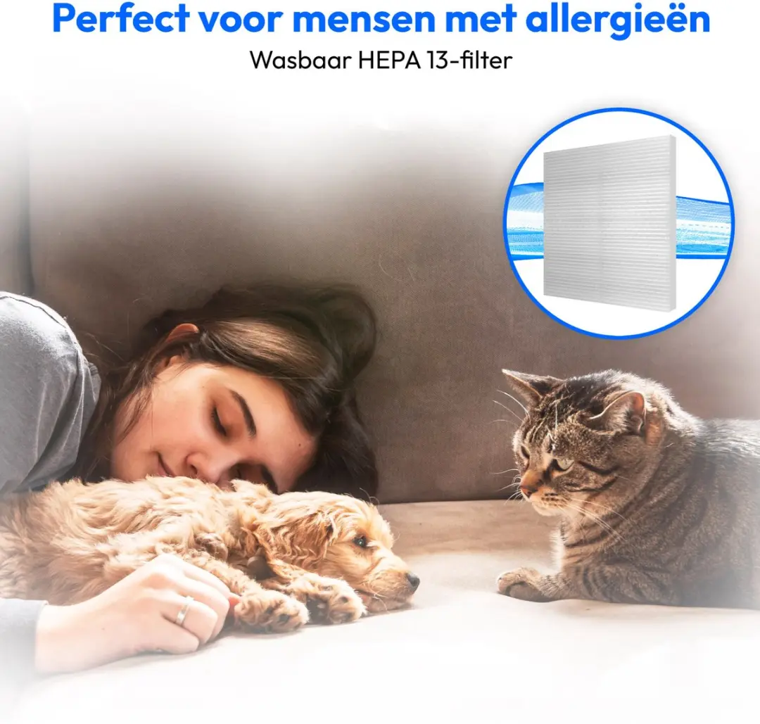 Medion E2001 Cycloonstofzuiger MD12078 - 800W - 2L - Blauw