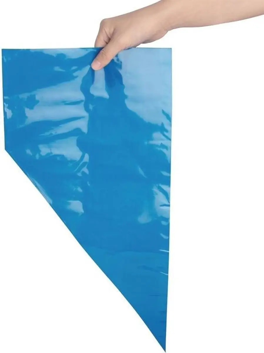 Vogue Wegwerp Spuitzak Anti-Slip Blauw 100 Stuks