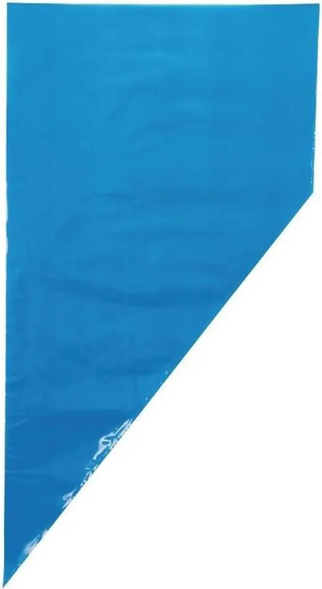 Vogue Wegwerp Spuitzak Anti-Slip Blauw 100 Stuks