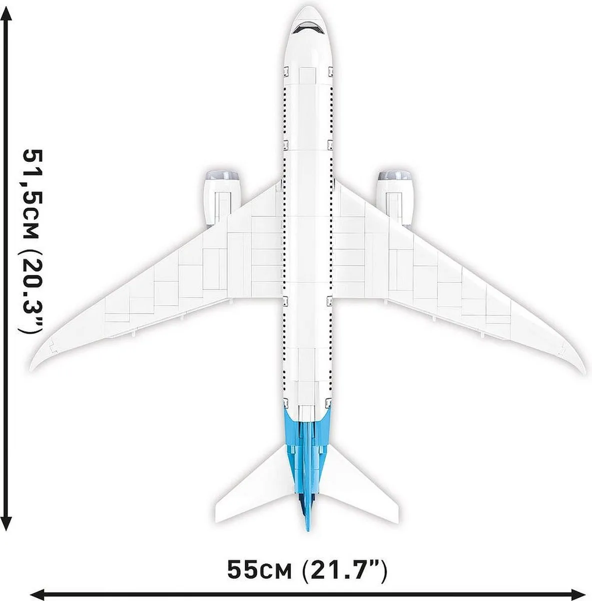 Cobi Boeing 787 Droomvliegtuig 836 Stukken - COBI-26603