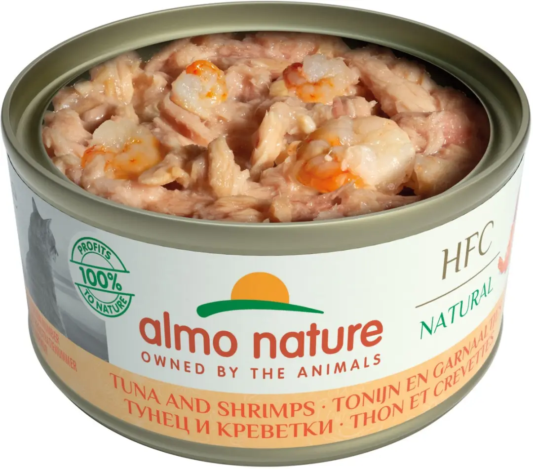 Almo Nature Cat Tonijn/Garnalen 70g