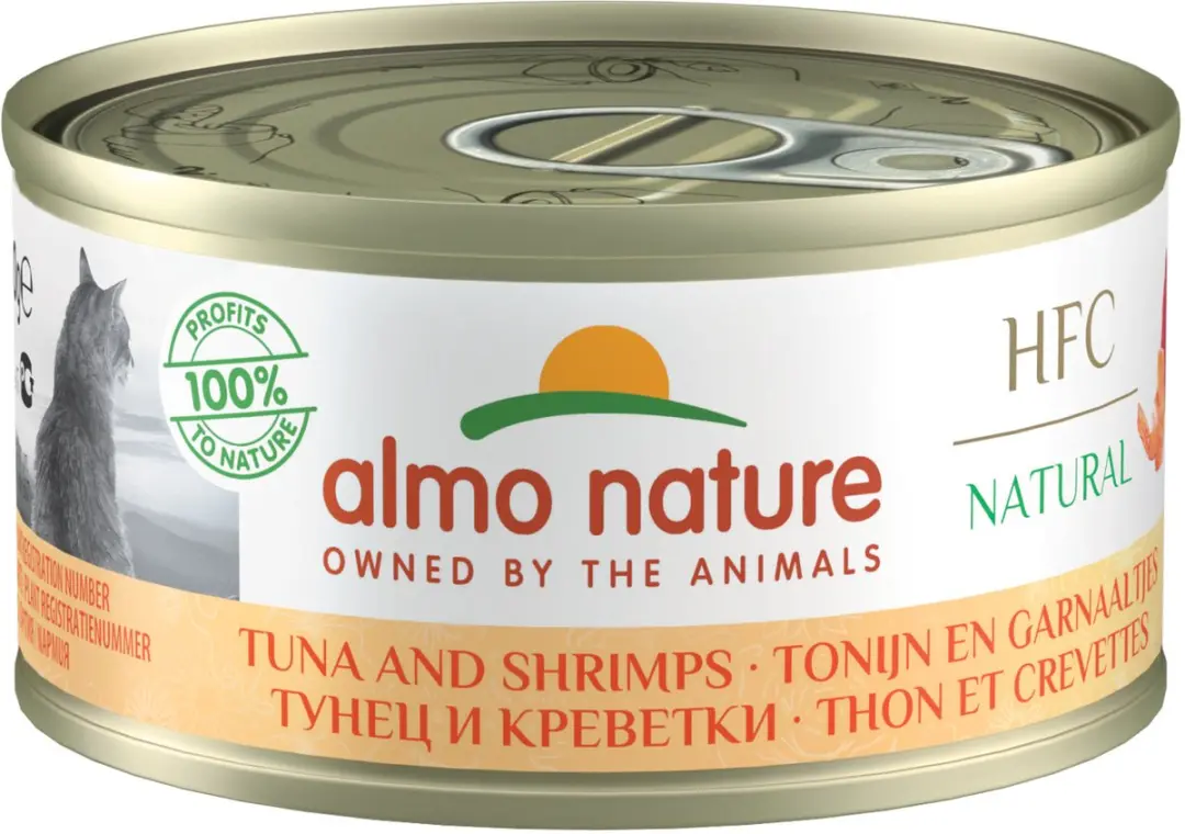 Almo Nature Cat Tonijn/Garnalen 70g
