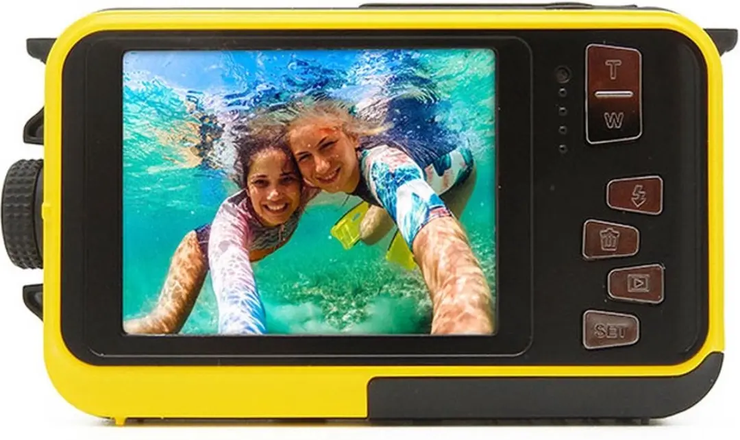 Easypix GoXtreme Reef Onderwatercamera 8MP - 2 Schermen - Zwart