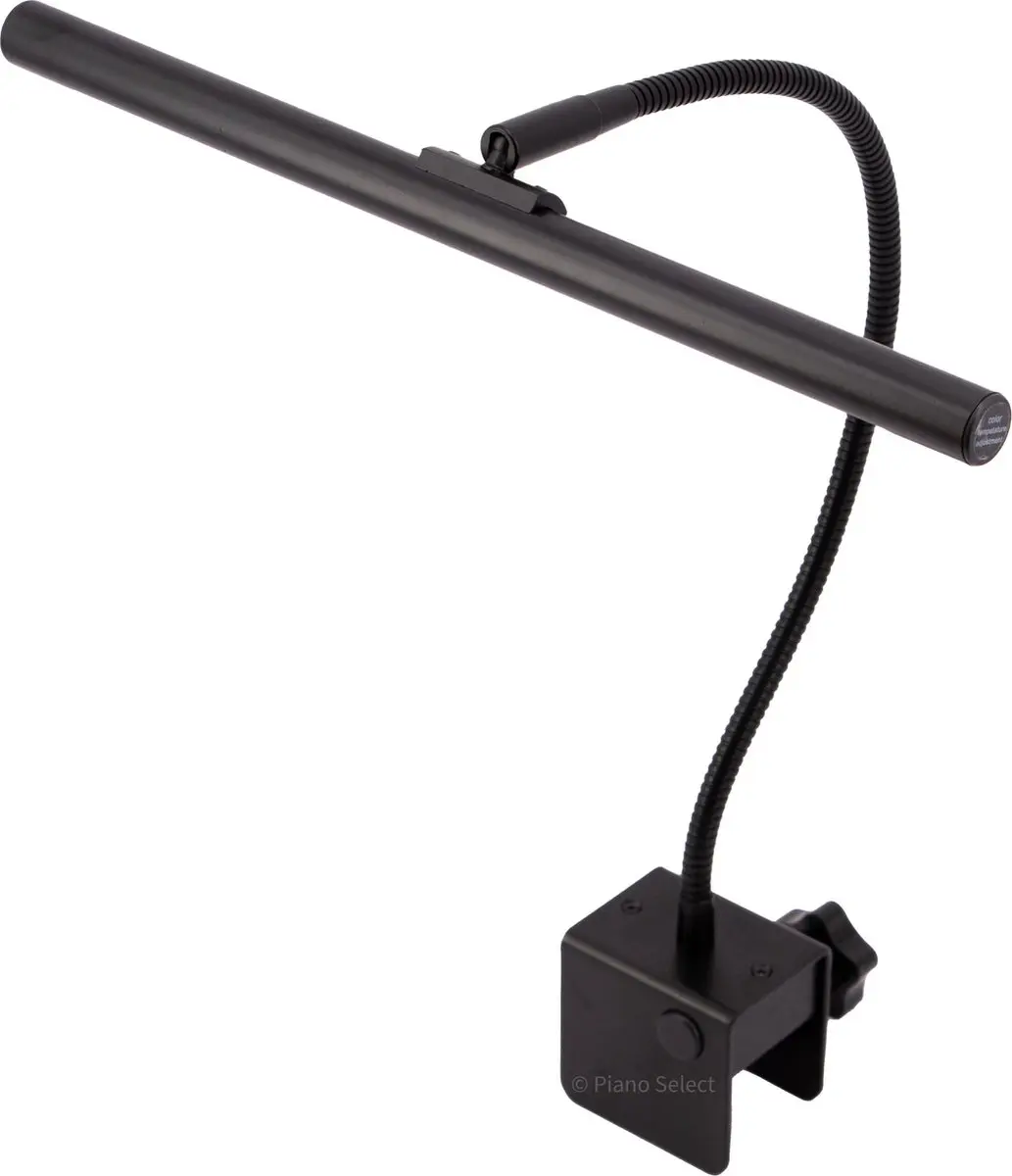 Boston PLM-1500 LED Piano/Vleugellamp - Zwart