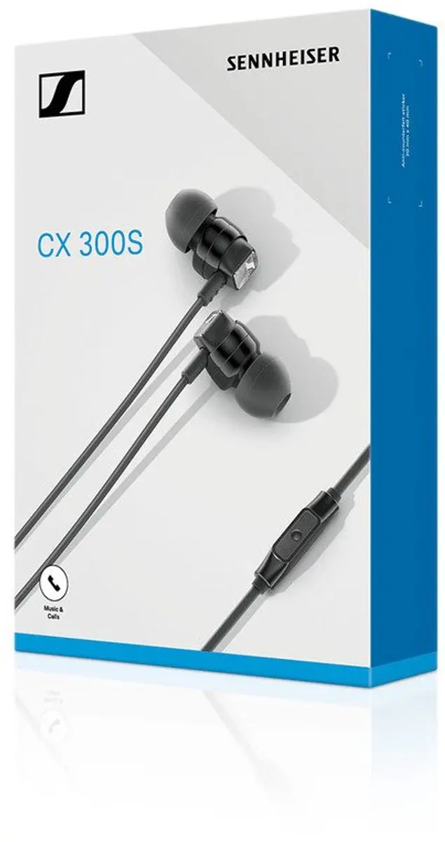 Sennheiser CX 300s In-ear Oordopjes - Zwart