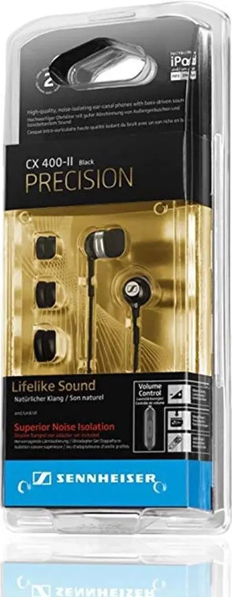 Sennheiser CX 400 II In-Ear Koptelefoon - Zwart